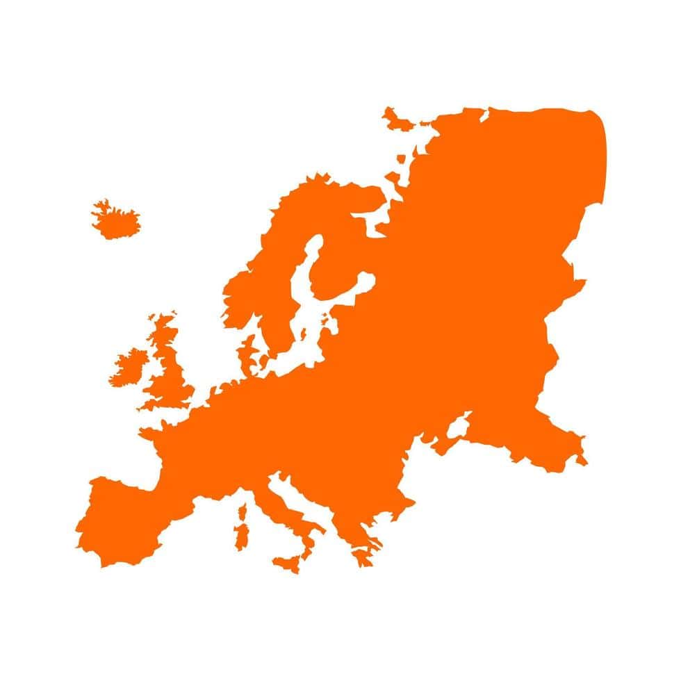 EU map highlighting participating countries in the DIVERSE project for inclusive higher education initiatives.